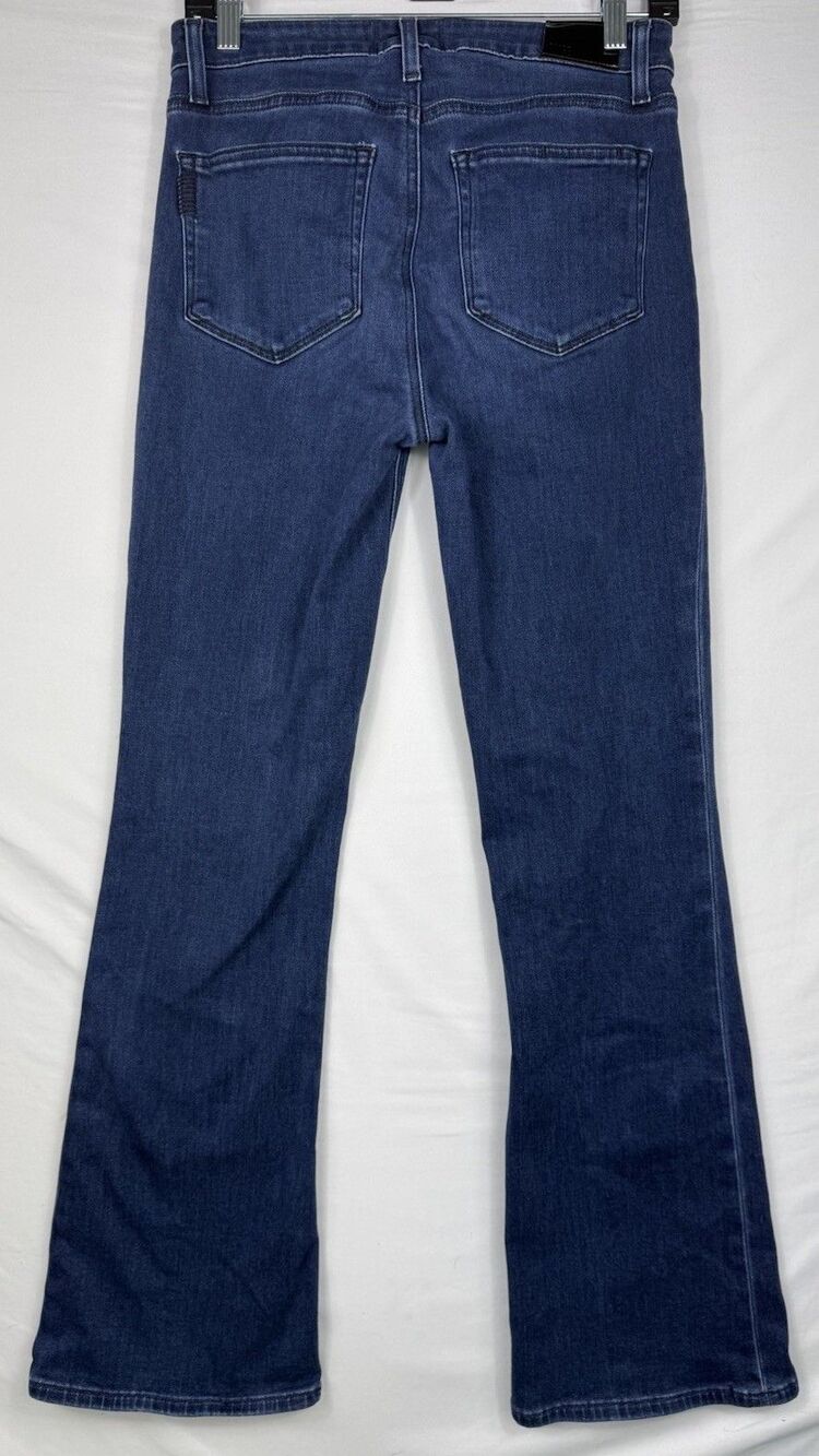 Paige High Rise Laurel Canyon Jeans Womens Bootcut Denim Size 29 Stretch - Picture 3 of 9